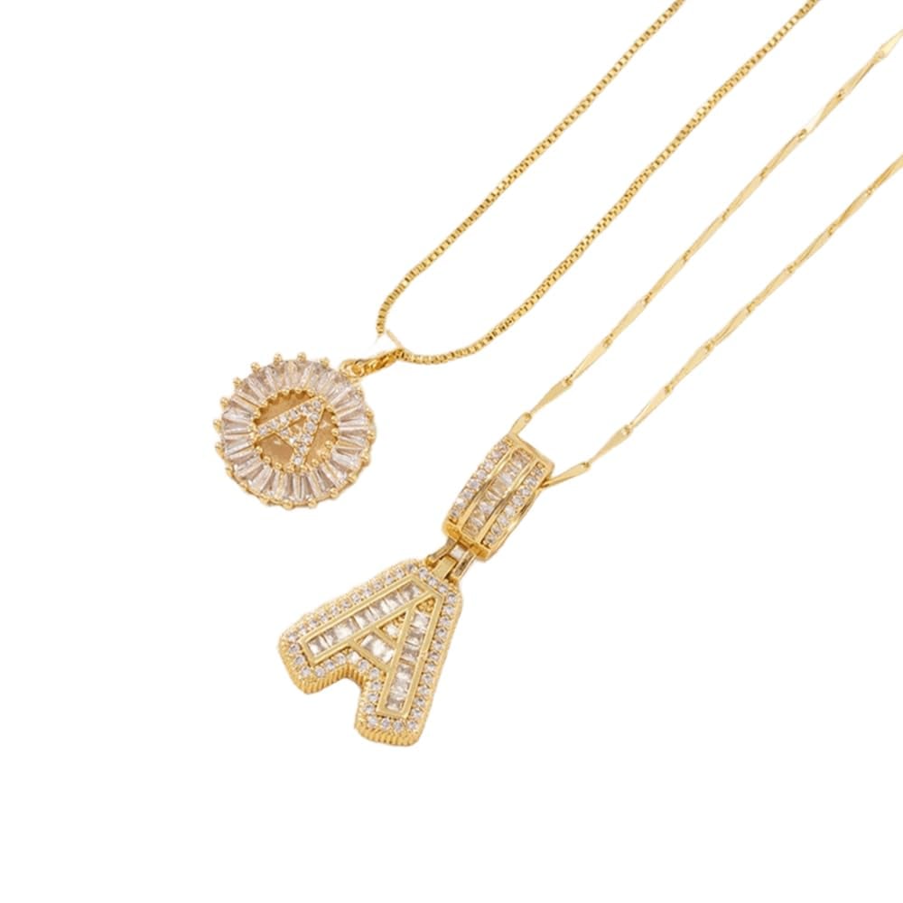 Alfabet-hänge med halsban