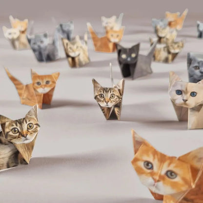 🐱DIY-papperskatter