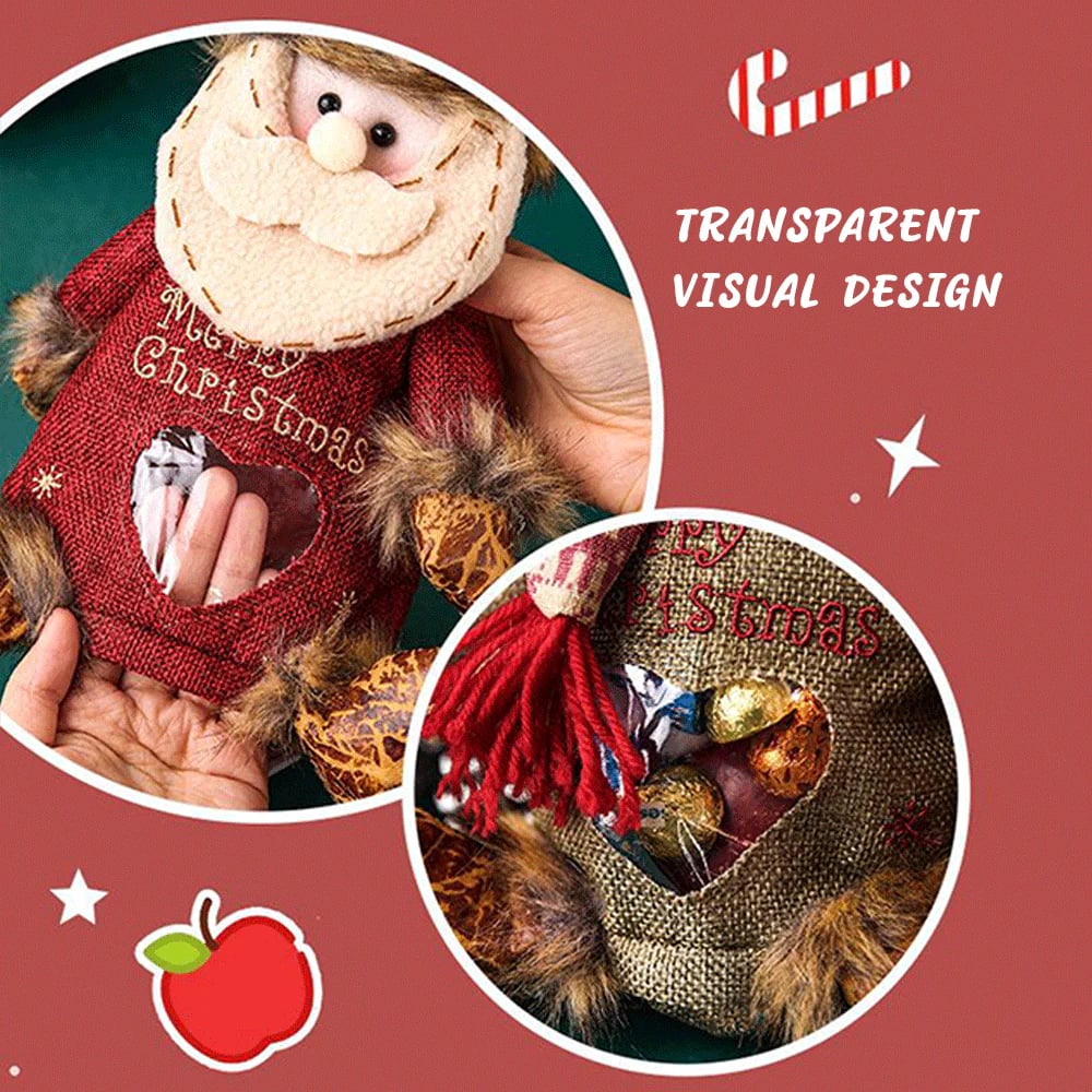 🎉Förbered dig för julen i god tid 🎉Julklappspåsar med dragkedja