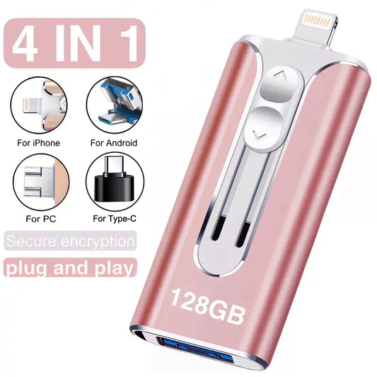 📱4-i-1 USB-minne/4-i--1 USB-minneskor