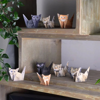 🐱DIY-papperskatter